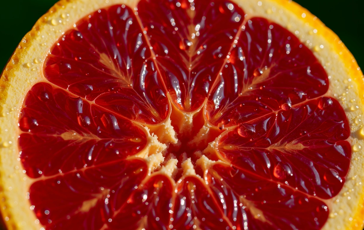 Blood orange macro